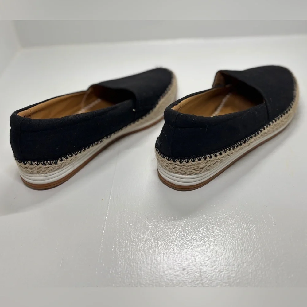 Comfortview The Spencer Espadrille Slip On Flats Women’s Size 8 Rope Sole - Picture 6 of 11